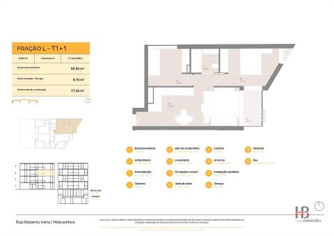 Apartamentos T1+1 Novos em Matosinhos Sul - Junto à Praia e Metro