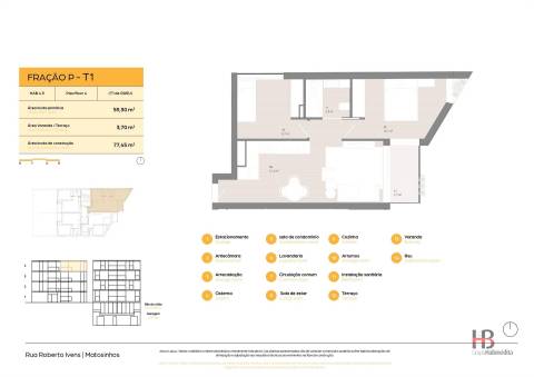 Apartamentos T1+1 Novos em Matosinhos Sul - Junto à Praia e Metro