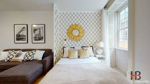 Acolhedor T0 na baixa do Porto - centro Histórico