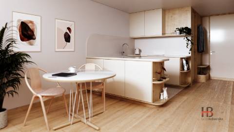 Apartamento T1 com Terraço no Cais de Gaia - Marginal do Rio Douro