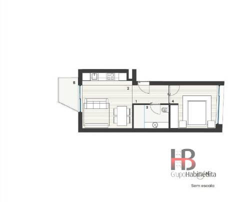 Apartamento T1 com Varanda na Constituição, Porto - Pronto a habitar