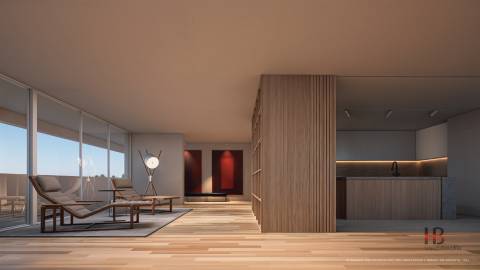 Apartamento T1 de Luxo no Empreendimento Strata | Requesende