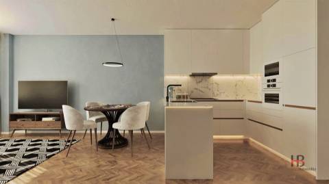 Apartamento na Rua de Santa Catarina com acabamentos premium