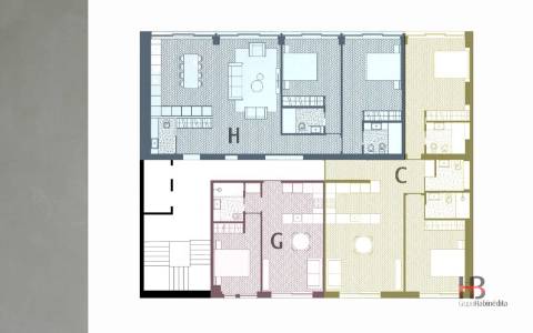 Apartamento na Rua de Santa Catarina com acabamentos premium