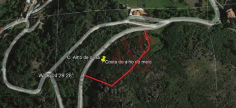 Terreno com 5.340m2 para agricultura em Soalhães.