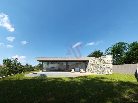 Moradia de Luxo T4 com Piscina em Nogueiró e Tenões - Braga