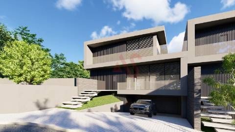 Moradia T5 com Ginásio Piscina e Sala de Cinema localizada em Nogueiró e Tenões - Braga