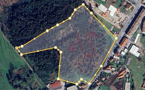 Terreno para construção com 38.934m2 em Nespereira, Lousada