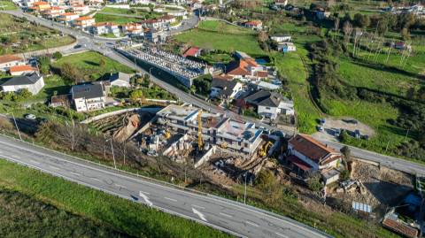 Moradia T3 de Gaveto em construção em Antime, Fafe