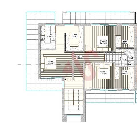 Moradia T3 de Gaveto em construção em Antime, Fafe