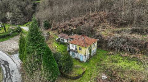 Moradia para Restauro com Terreno com 3.512 m² em Pombeiro de Ribavizela, Felgueiras