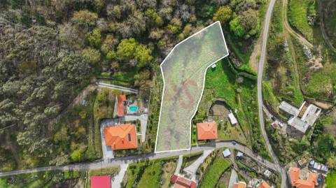 Terreno Rústico com 3.138,34 m² em Penacova, Felgueiras