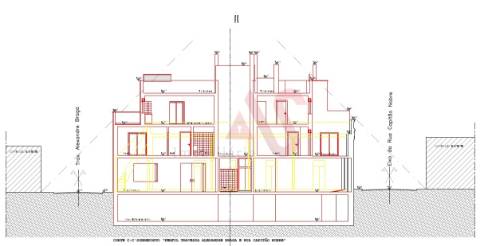 Prédio com projeto aprovado em Olhão, Faro