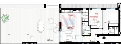 Apartamento T2 no Centro de Lousada