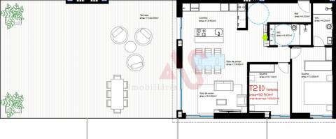 Apartamento T2 no Centro de Lousada
