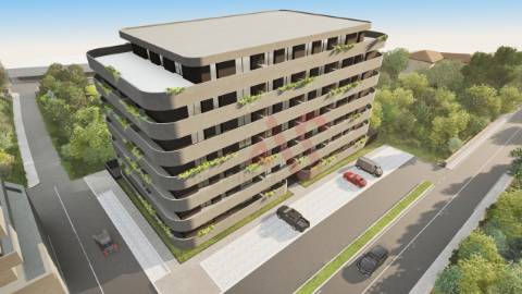 Apartamento T1 em construção em Meixomil, Paços de Ferreira