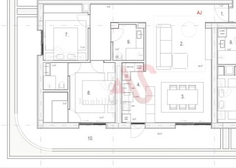 Apartamento T2 em construção em Meixomil, Paços de Ferreira