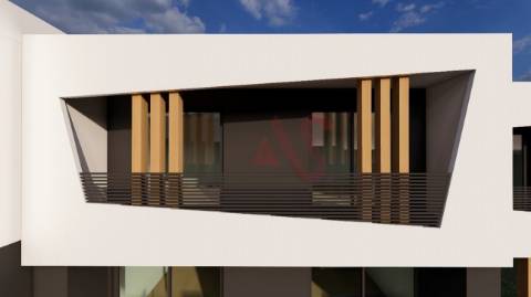 Moradia T3 de Gaveto em construção em Idães, Felgueiras