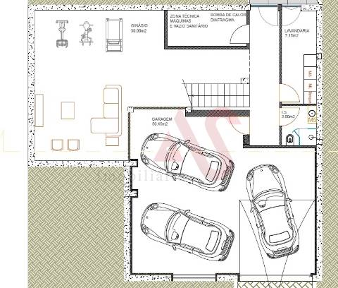 Moradia T3 de Luxo com Piscina &#124; Empreendimento Casal das Flores &#124; Braga