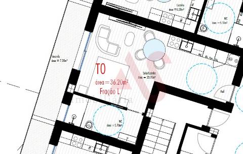 Apartamentos&#8203;&#8203;&#8203;&#8203;&#8203;&#8203;&#8203; T0 em Construção no Centro de Freamunde