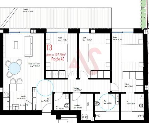 Apartamentos&#8203;&#8203;&#8203;&#8203;&#8203;&#8203;&#8203; T3 em Construção no Centro de Freamunde