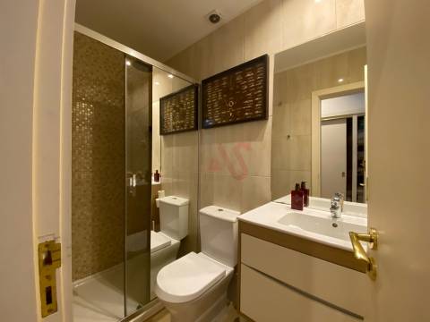 Apartamento T1 na 2ª linha do mar em Lec&#807;a de Palmeira