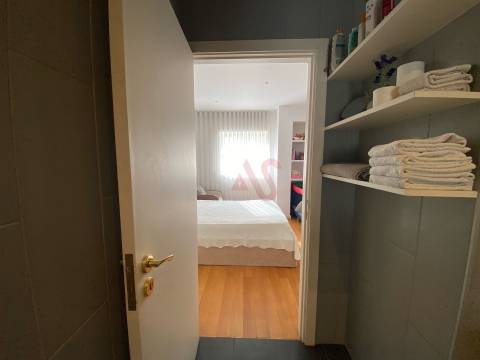 Apartamento T1 na 2ª linha do mar em Lec&#807;a de Palmeira