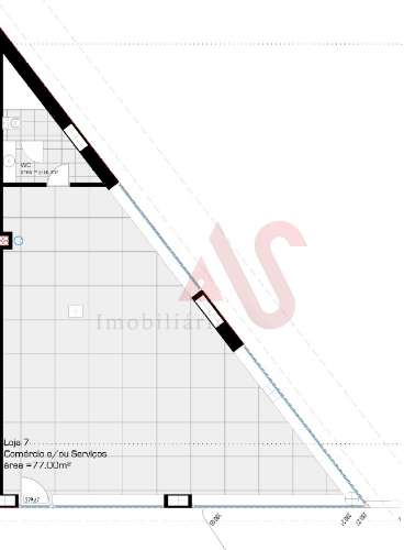 Loja no RC do Empreendimento EDIFÍCIO TNPRAÇA em Lousada
