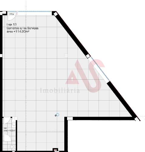 Loja no RC do Empreendimento EDIFÍCIO TNPRAÇA em Lousada