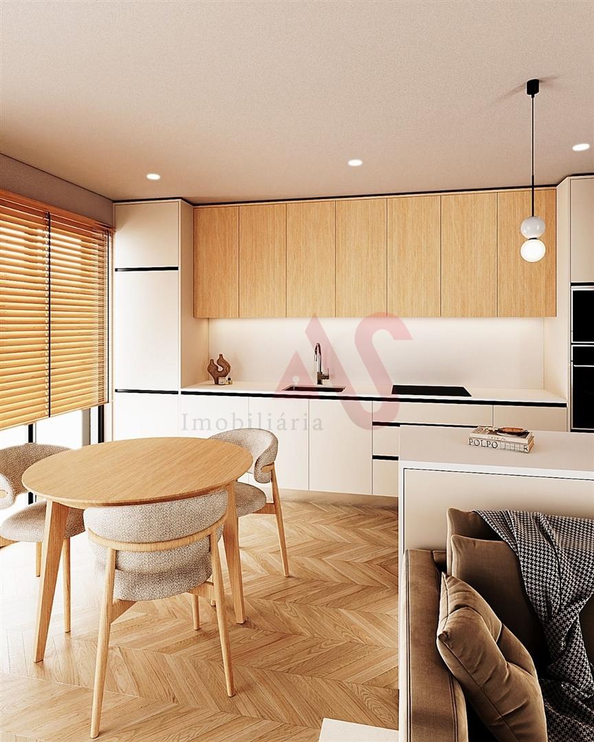 Apartamento T1 em construção no Edifício Bellevue em Meixomil, Paços de Ferreira