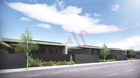 Moradia T3 de Gaveto no Empreendimento – Villa 48 em Palmeira, Braga com piscina