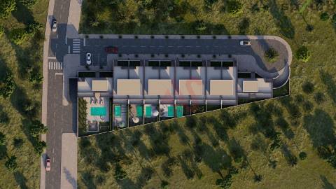 Terreno para construção com 15.890 m² em Ferreiras, Albufeira com Projeto aprovado para 10 moradias