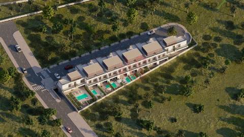 Terreno para construção com 15.890 m² em Ferreiras, Albufeira com Projeto aprovado para 10 moradias