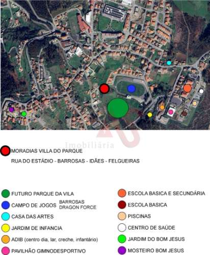 Moradia T3 em construção em Idães, Felgueiras