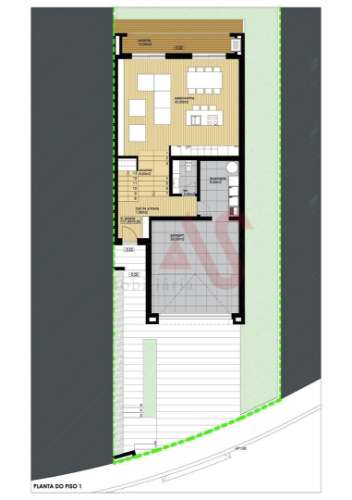 Moradia T3 em Banda em construção em Idães, Felgueiras
