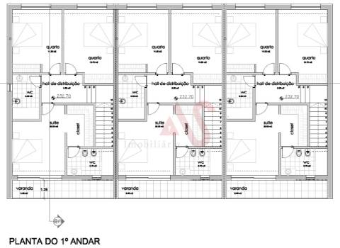 Moradia T3 em Banda em construção - Ordem, Lousada