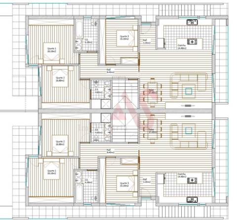Moradia T3 Térrea Geminada em construção - Golães, Fafe