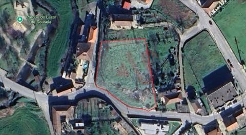 Terreno de construção com 2.800 m² em Sousela, Lousada