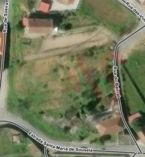 Terreno de construção com 2.800 m² em Sousela, Lousada