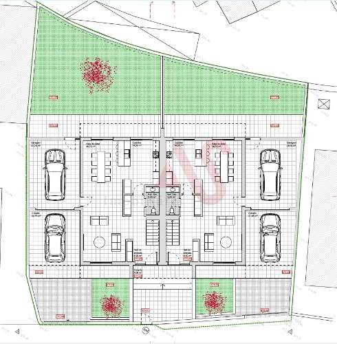 Moradia Geminada T3 de Luxo, com 1 Suite, Garagem fechada, cozinha mobilada Open Space em Felgueiras