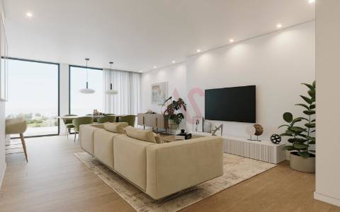 Apartamento T3 em construção no empreendimento Vila Mauri em Felgueiras