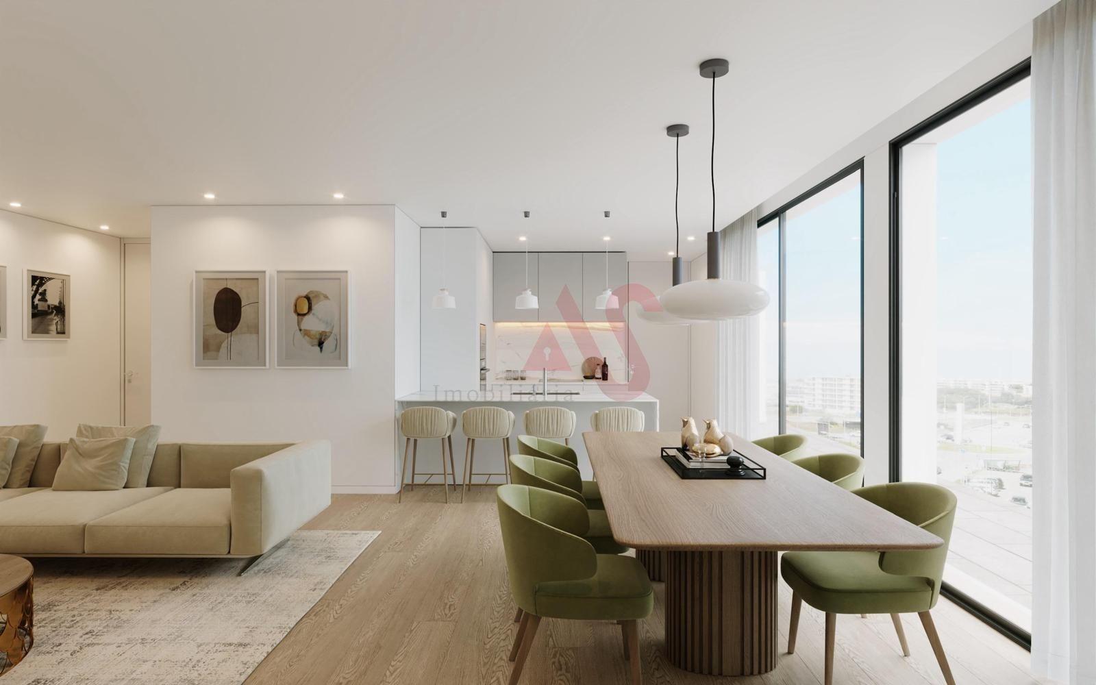 Apartamento T2 em construção no empreendimento Vila Mauri em Felgueiras