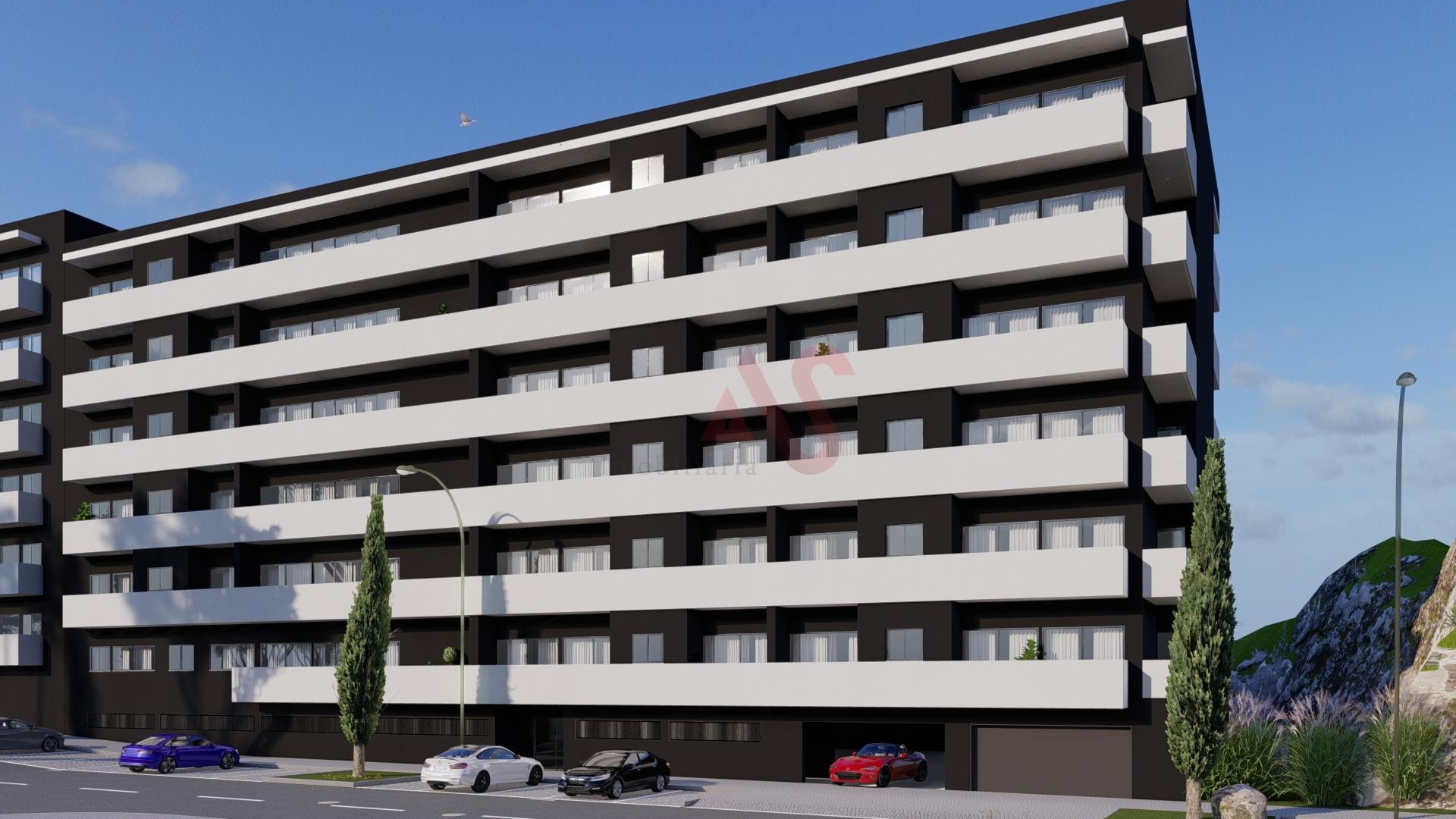 Apartamento T2 Moderno Inserido num Empreendimento em Construção – Águas Santas, Maia