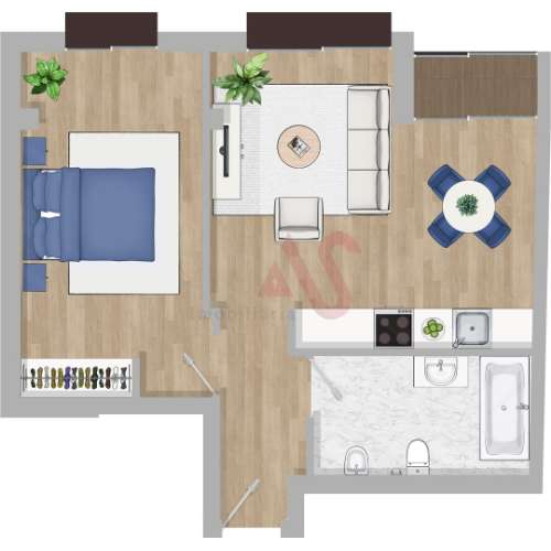 T1 Inserido no Novo Empreendimento de Brito Capelo, 76 - Centro do Porto