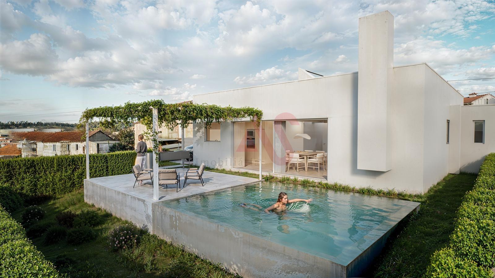 Terreno com Projeto Aprovado para Moradia Térrea T3 – Moreira de Cónegos, Guimarães