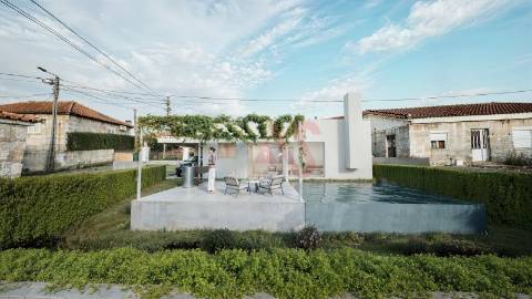 Moradia T3 Térrea com Projeto Aprovado – Moreira de Cónegos, Guimarães