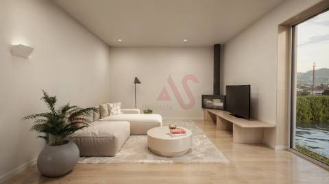 Moradia T3 Térrea com Projeto Aprovado – Moreira de Cónegos, Guimarães