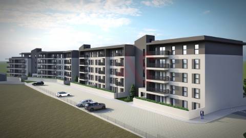 Apartamento T2 no piso 0 com terraço em São Miguel, Vizela