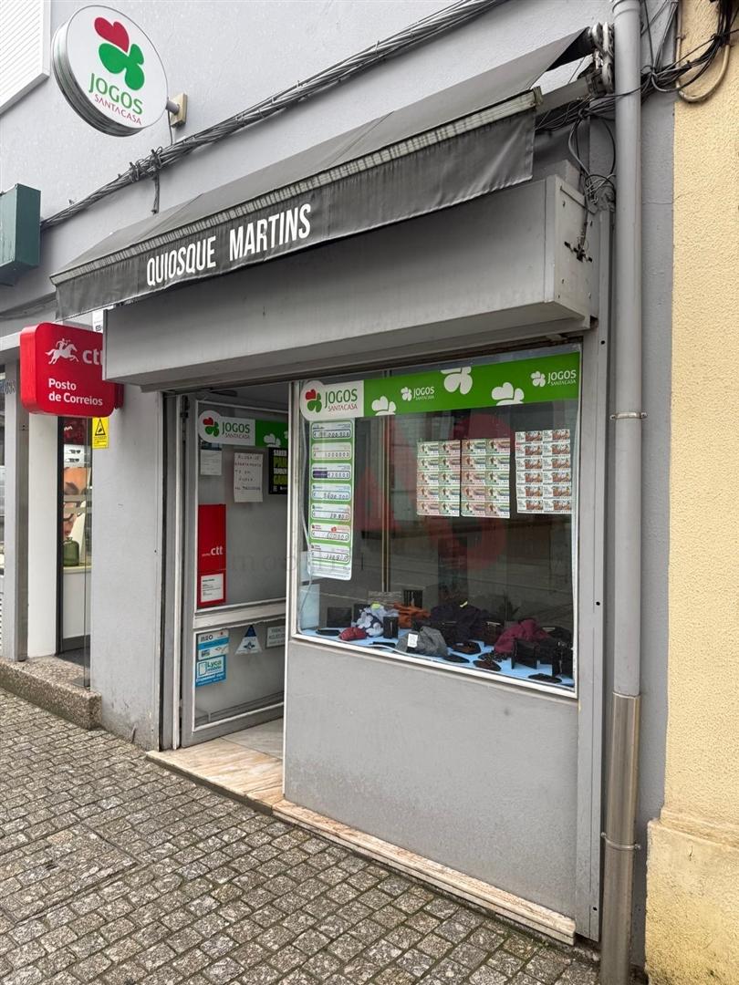 Trespasse de Quiosque / Payshop / Jogos Santa Casa / Posto CTT no Centro de Vizela