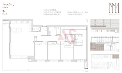 Apartamento T4 no Empreendimento 1111 – Guimarães | Desde 561.750€